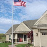 25ft Premium Flagpole - ECSA25 Black Anodized / External (Cleat) / Ship Everything Together