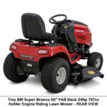 Troy Bilt Super Bronco 50" FAB Deck 24hp 747cc Kohler Engine Riding Lawn Mower - Image 4