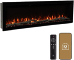 Modern Ember Highmark Luxe LCD Wall Mount Smart Electric Fireplace