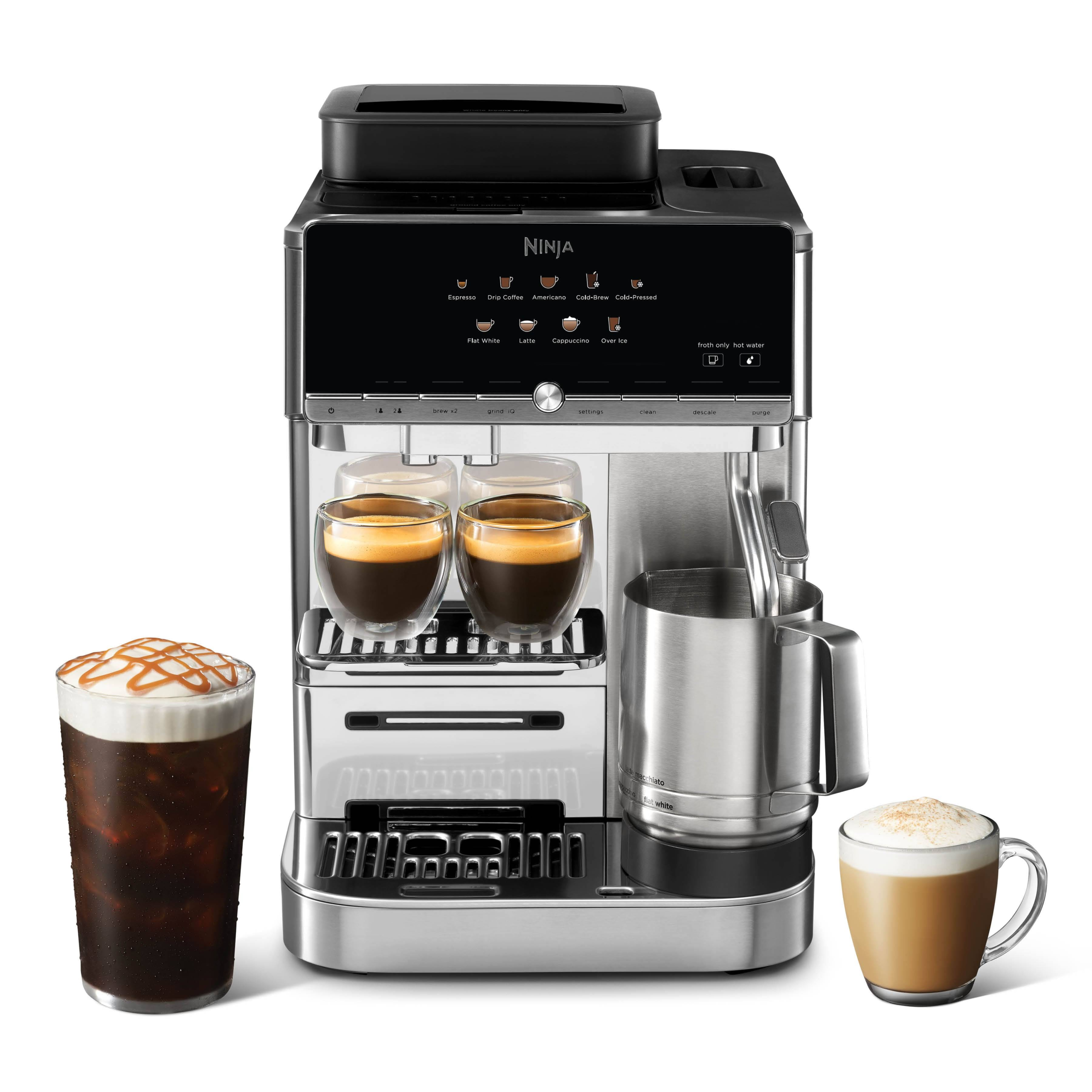 download (3) Ninja AutoBarista Fully Automatic Espresso Machine ae1001 - Image 1